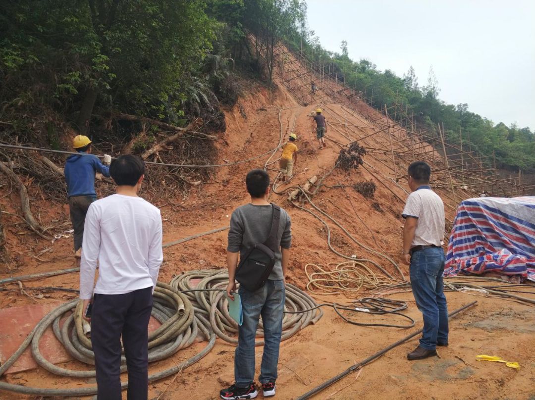 项目走访系列（五）： 边坡地质灾难监理项目走访 ——把关质量，，，，，以诚相待，，，，，必发地灾部的清静允许